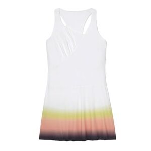 Fila Backspin tennis/pickleball Dress in White/Sunset - Size Medium
